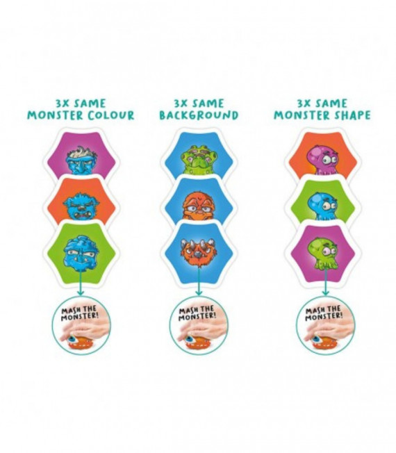 JUEGO DE CARTAS MONSTER MASH FLEXIQ GAMES