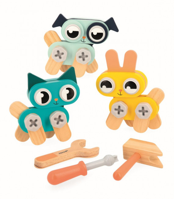 PEQUEÑOS ANIMALES PARA BRICOLAJE BRICOKIDS JANOD