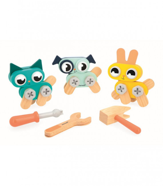 PEQUEÑOS ANIMALES PARA BRICOLAJE BRICOKIDS JANOD