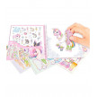 CUADERNO CON CALCOMANIAS DRESS ME UP YLVI