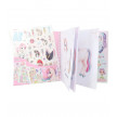 CUADERNO CON CALCOMANIAS DRESS ME UP YLVI