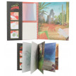 LIBRO PARA COLOREAR STICK & SHINE DINO WORLD