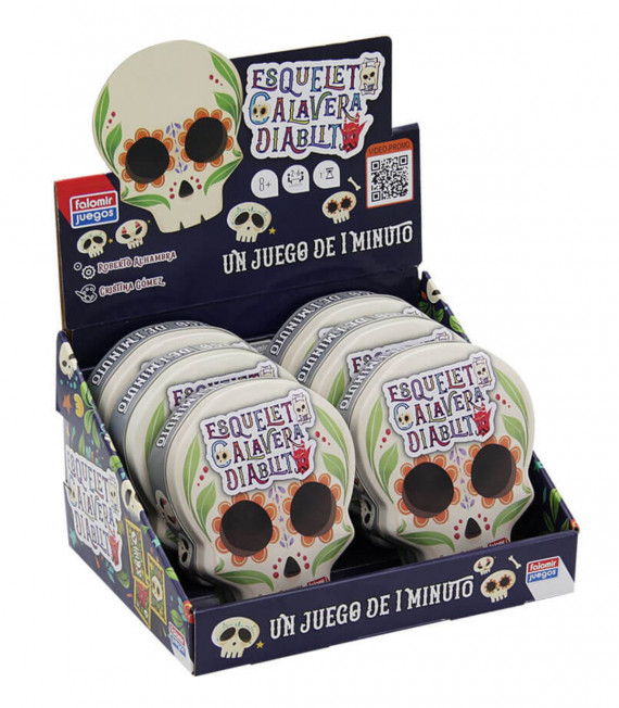 ESQUELETO CALAVERA DIABLITO FALOMIR JUEGOS