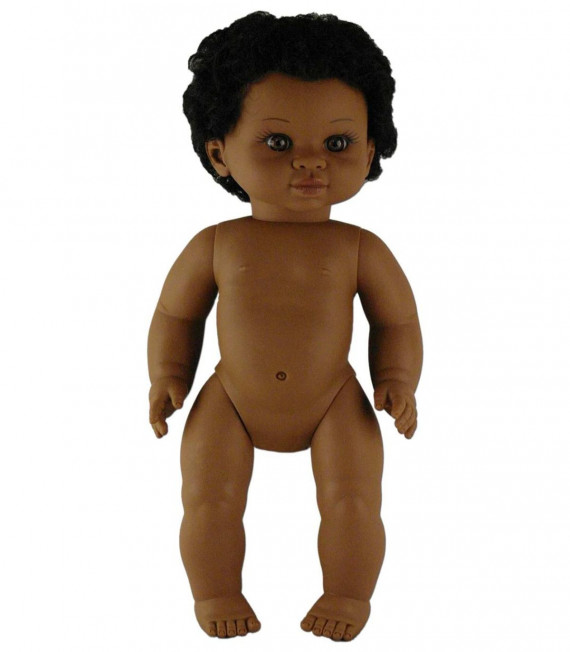 MUÑECA NIÑA AFRICANA 40cm MUÑECAS ETNICAS