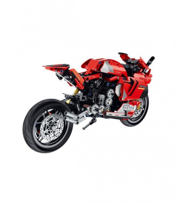 MOTOCICLETA ROJA 557 PZAS IMMASTER