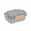 CAJA ALMUERZO BENTO STRIPES BLUE MONNEKA