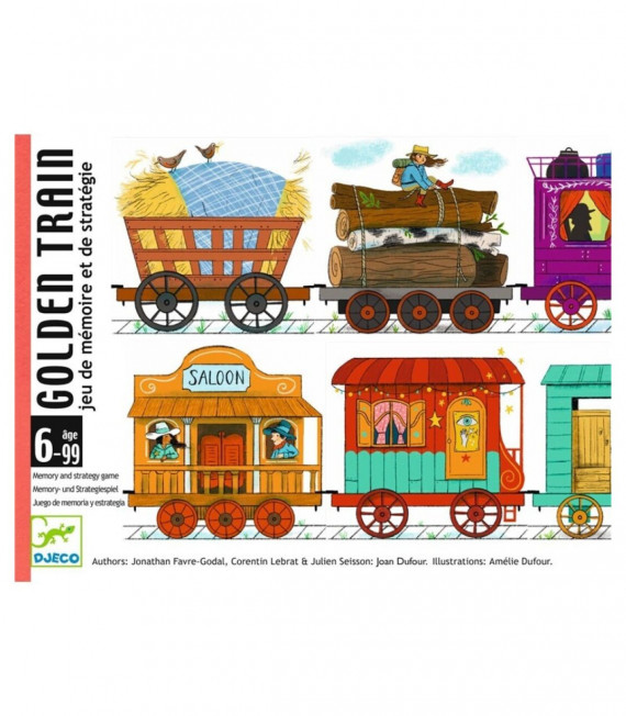 CARTAS GOLDEN TRAIN DJECO