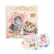 CUADERNO CON CALCOMANIAS DRESS ME KITTY TOP MODEL