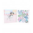 CUADERNO CON CALCOMANIAS DRESS ME DOGGY TOP MODEL