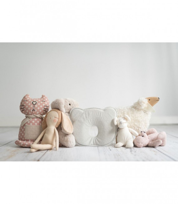 ALMOHADA BEBE OSITO WHITE OLMITOS