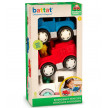 SET 3 MINI VEHICULOS EMERGENCIA WONDER WHEELS