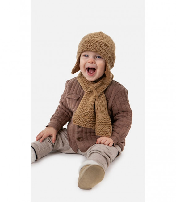 GORRO KIDS YUMA LIGHT BROWN BARTS AMSTERDAM