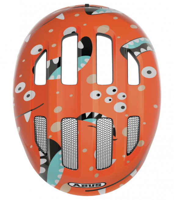 T45-50 CASCO SMILEY 3.0 ORANGE MONSTER ABUS