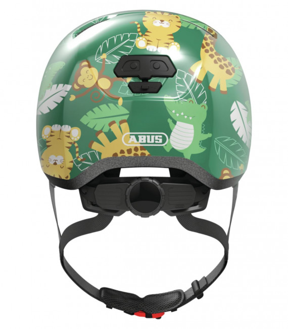 T50-55 CASCO SKURB KID GREEN JUNGLE ABUS