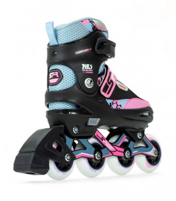 PATINES LINEA AZUL-ROSA SFR