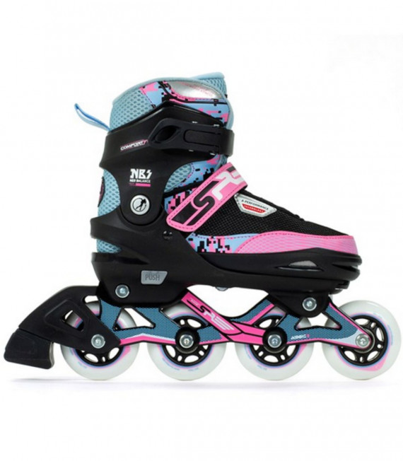 PATINES LINEA AZUL-ROSA SFR