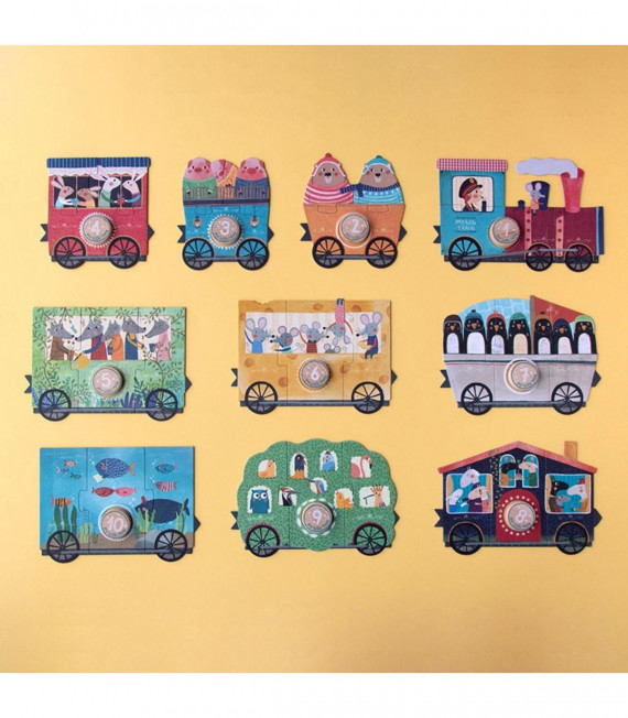 PUZZLE MY LITTL TRAIN LONDJI