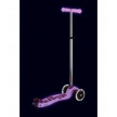 PATINETE MAXI-MICRO DELUXE GLOW LED LILA