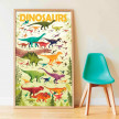 POSTER PEGATINAS DINOSAURIOS POPPIK