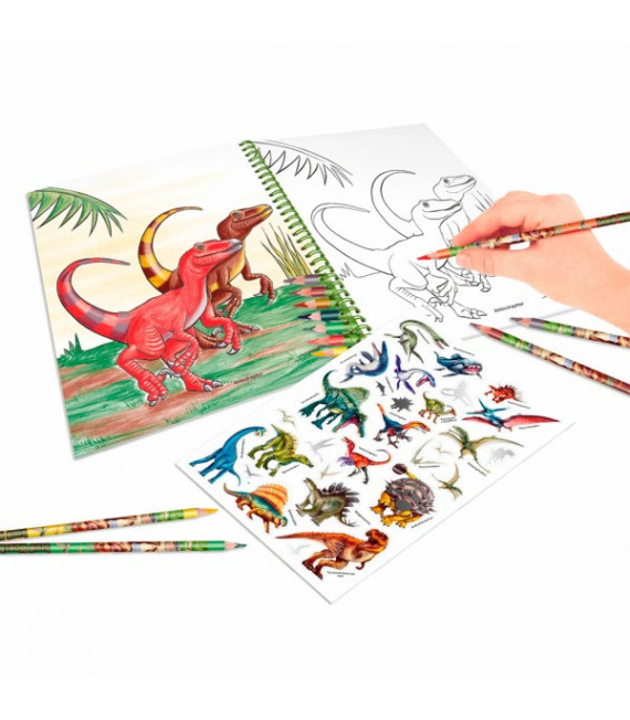 Libro Dinosaurios Libro de Colorear: Dinosaurios Bonitos y
