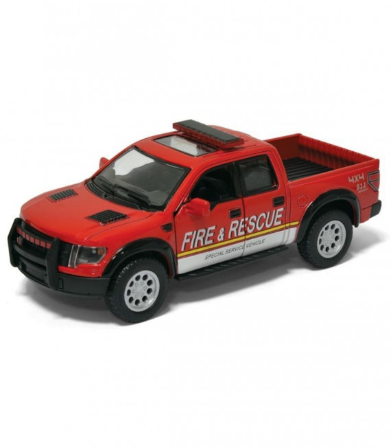 COCHE FORD F-150 SVT RAPTOR SUPERCREW POLICIA KINSMART