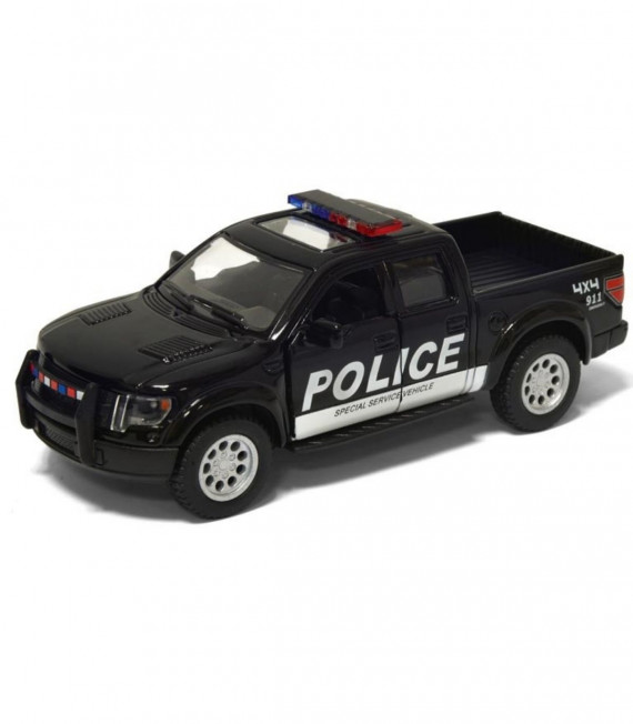 COCHE FORD F-150 SVT RAPTOR SUPERCREW POLICIA KINSMART