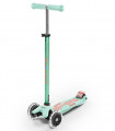 PATINETE MAXI-MICRO DELUXE LED MENTA